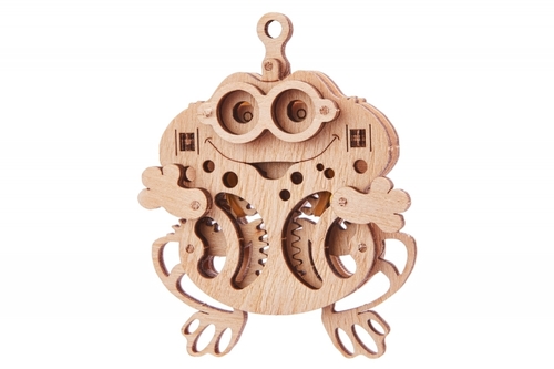 3D-пазл из дерева Wood Trick Вудик Лягушка