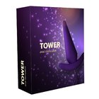 Анальный стимулятор RestArt Tower (RA-305) 8,3 см фиолетовый