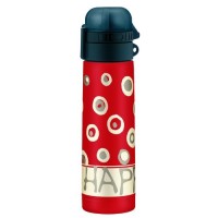 Термос-бутылочка Alfi Be happy circles red 0,5L