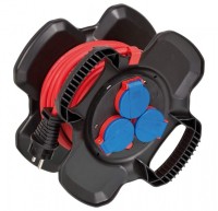 Удлинитель на катушке 10 м Brennenstuhl Compact Cable reel, кабель BREMAXX (1169717100)