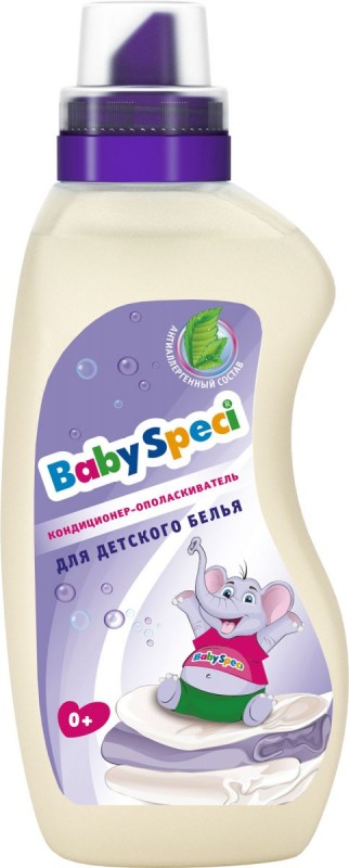 BabySpeci Кондиционер-ополаскиватель для детского белья, 750 мл.