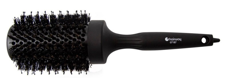 Термобрашинг Hairway Nano Ceramic 53мм, нейлон + натуральная щетина арт.07187